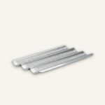 Perforated Stainless Steel Baguette Pan for 3 Baguettes